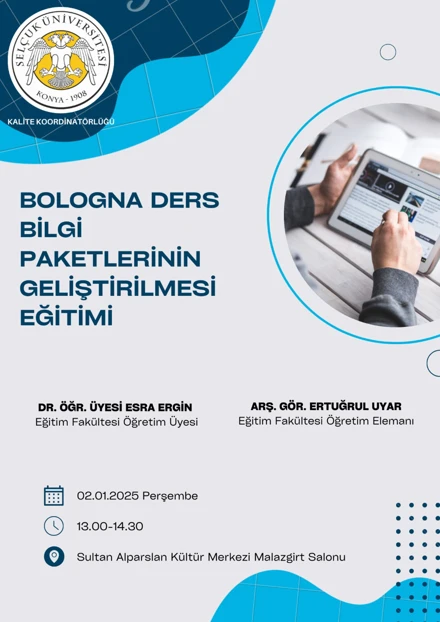 Bologna Ders Bilgi Paketlerinin Geliştirilmesi 